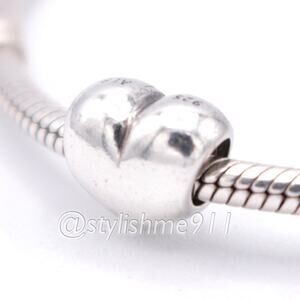 Authentic PANDORA Large Smooth Heart Charm - 790137